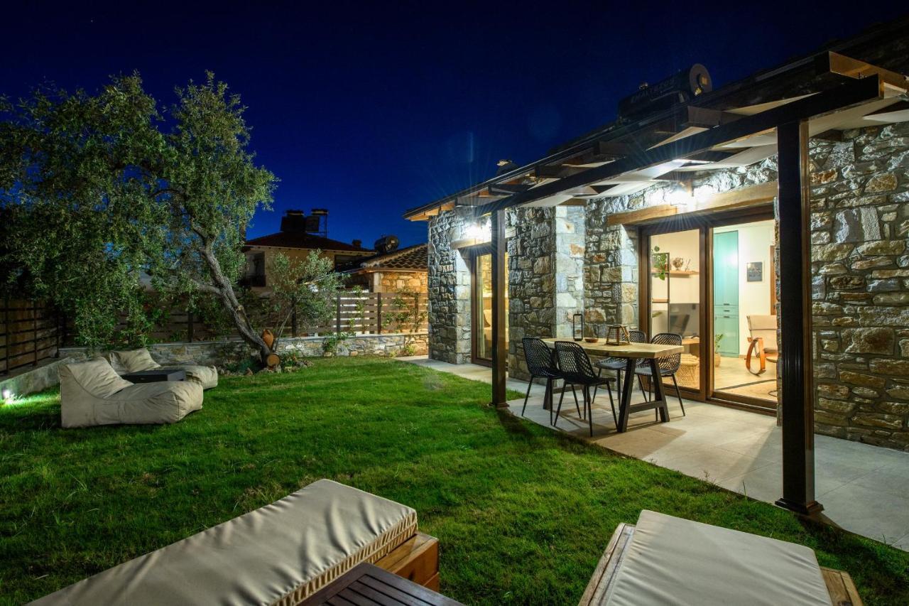 La Terra Petra Villa Skala Rachoni  Exteriör bild