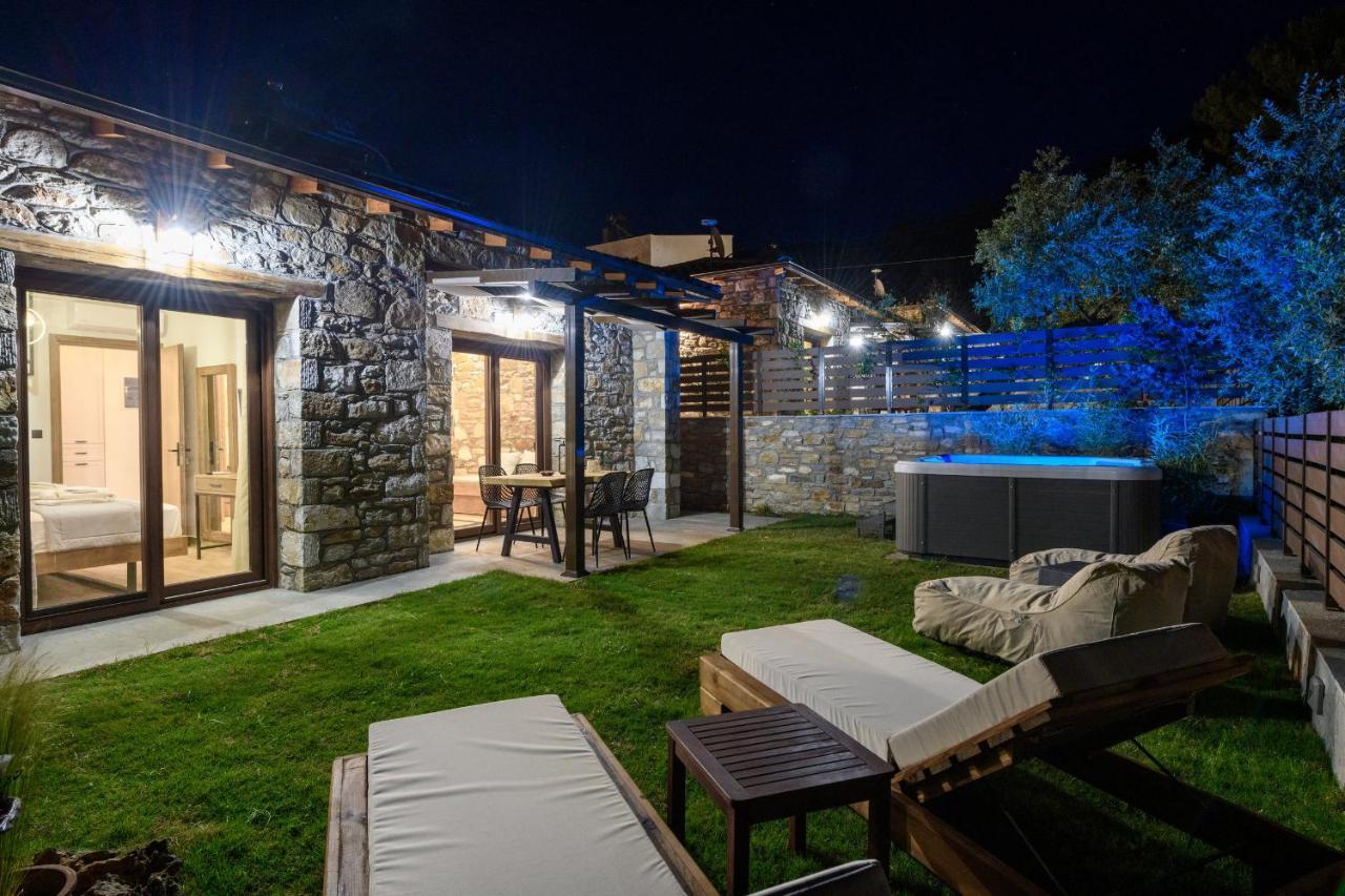 La Terra Petra Villa Skala Rachoni  Exteriör bild