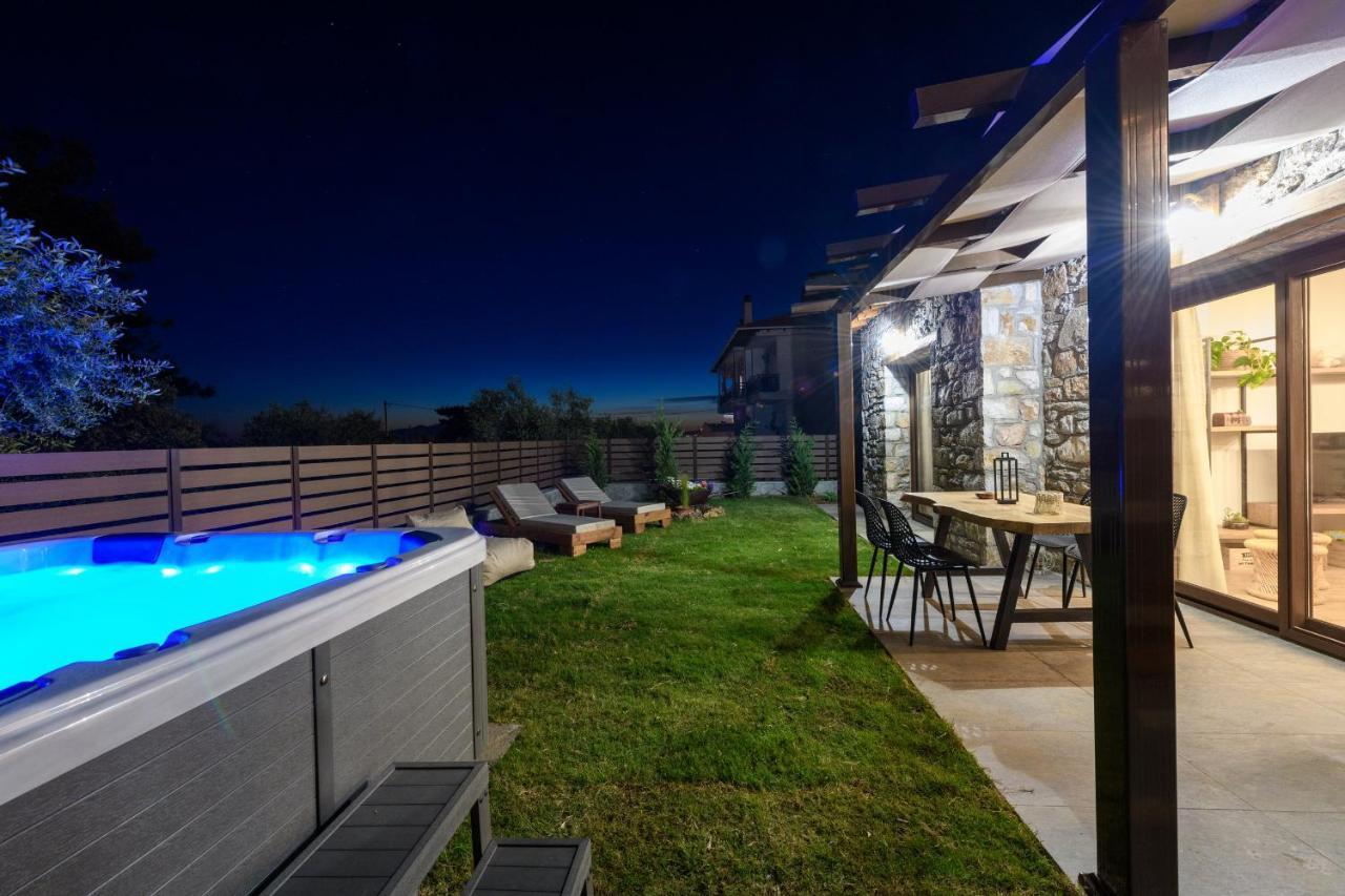 La Terra Petra Villa Skala Rachoni  Exteriör bild