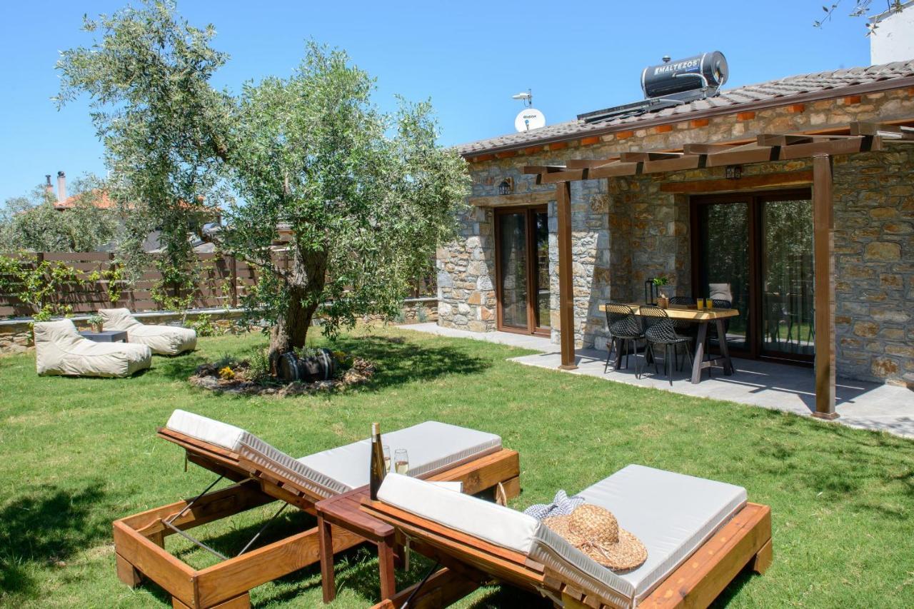 La Terra Petra Villa Skala Rachoni  Exteriör bild