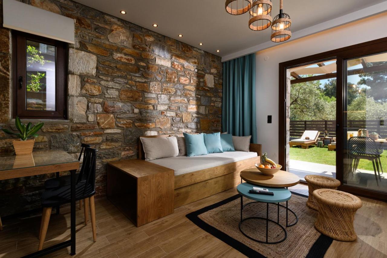 La Terra Petra Villa Skala Rachoni  Exteriör bild