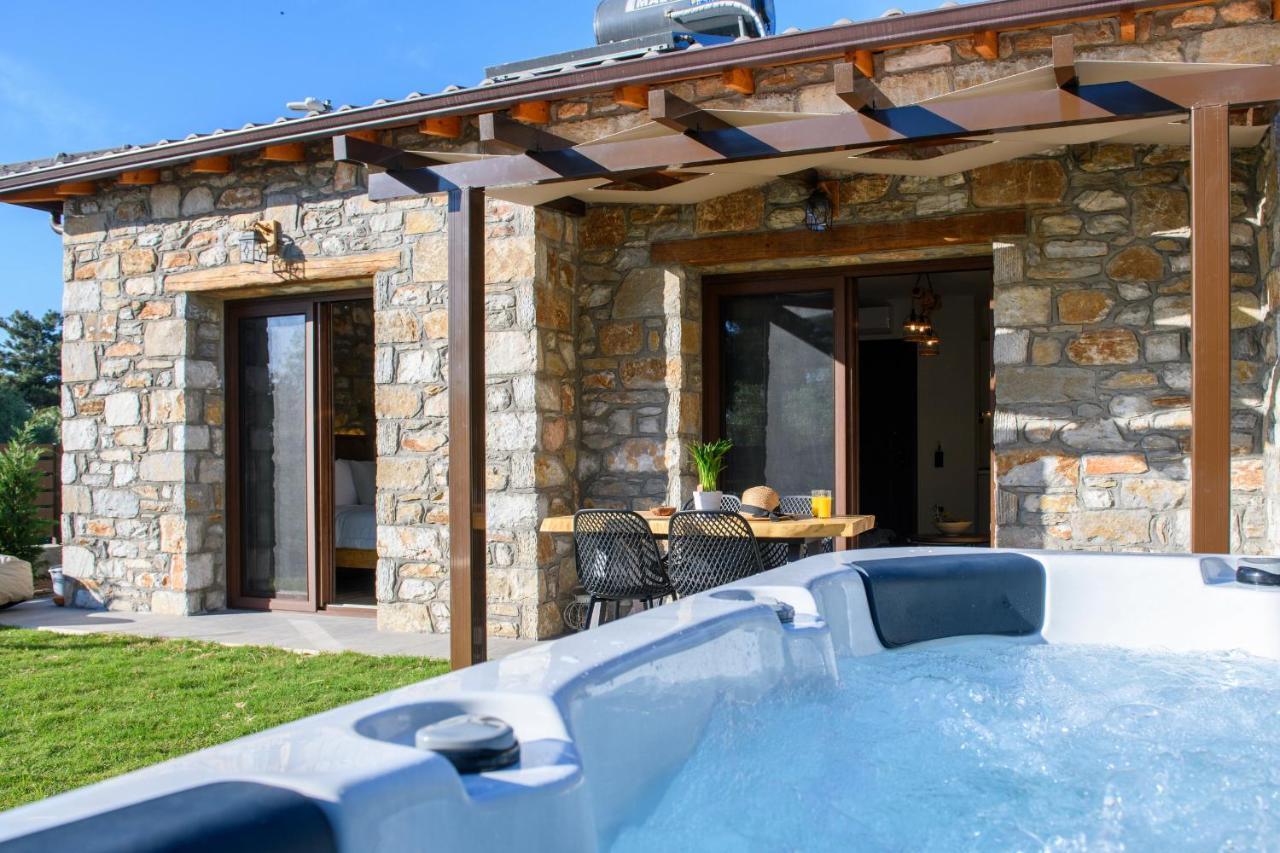 La Terra Petra Villa Skala Rachoni  Exteriör bild