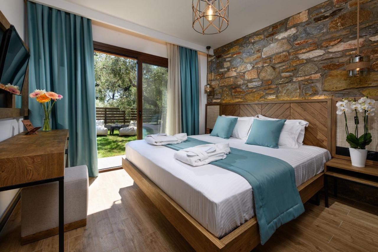 La Terra Petra Villa Skala Rachoni  Exteriör bild