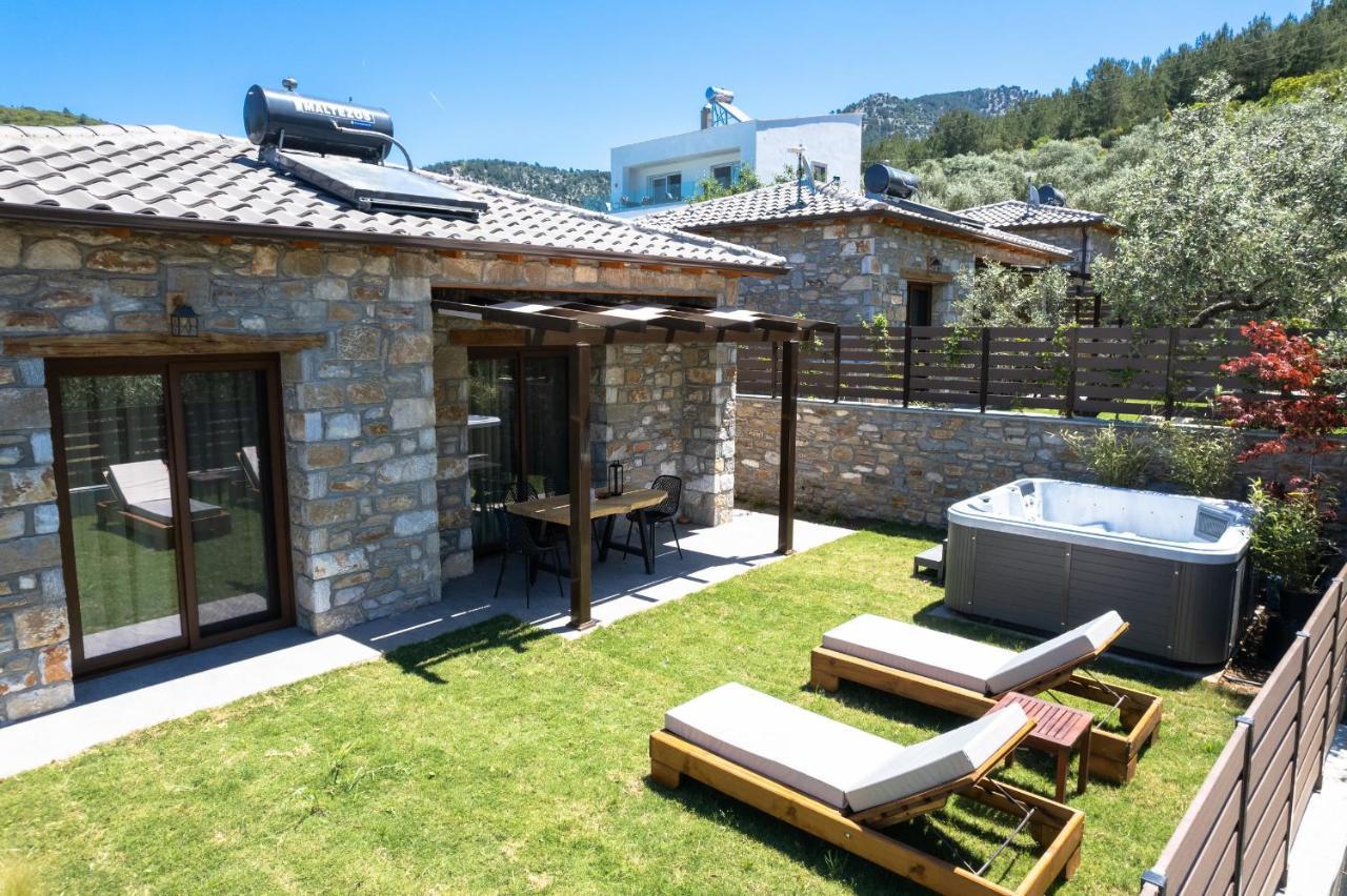 La Terra Petra Villa Skala Rachoni  Exteriör bild