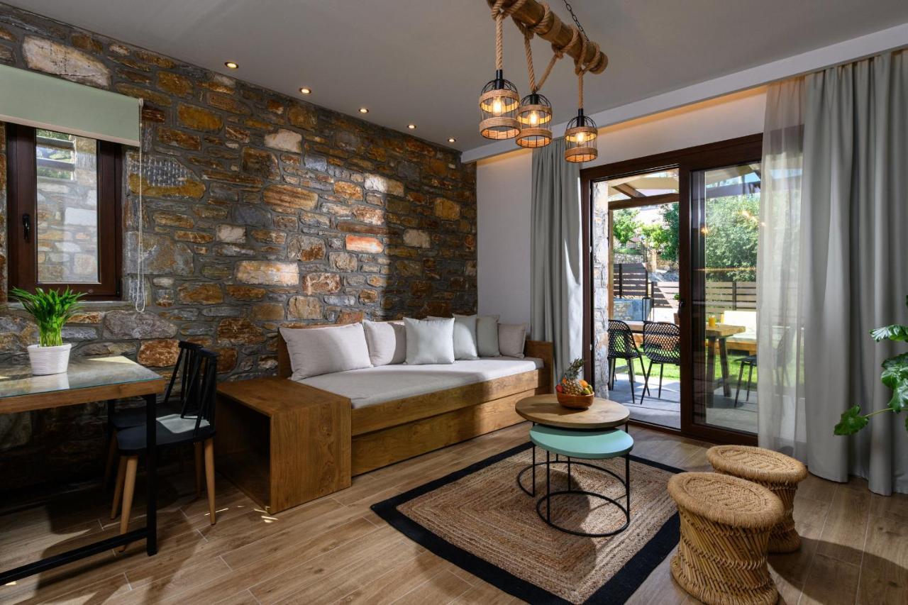 La Terra Petra Villa Skala Rachoni  Exteriör bild